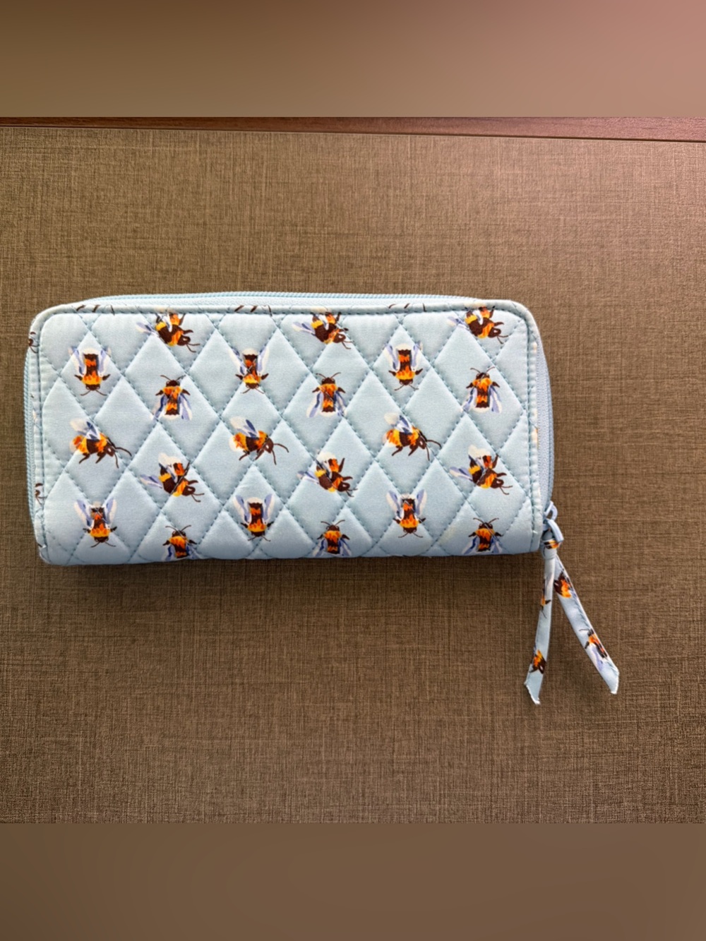 Vera Bradley Cotton Continental Wallet - Bees Knees Pattern